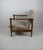 Beige Bouclé GFM-142 Armchair attributed to Edmund Homa, 1970s For Sale - Image 6 of 11