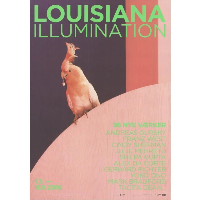 2016 Alex Da Corte 'Borderland State' Contemporary Pink,Purple,Green Denmark Offset Lithograph For Sale - Image 4 of 4