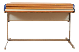 Action Office Desk in Walnut by George Nelson for Herman Miller, 1960s
