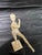 Vintage Art Deco Josef Lorenzl Style Figure of Dancer Woman on Marble Base For Sale - Image 4 of 9