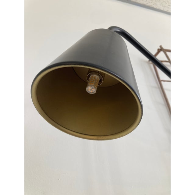 Jacques Adnet Style Floor Lamp For Sale - Image 4 of 8