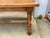 1950s Handsome French Oak Farmhouse Table For Sale - Image 5 of 8