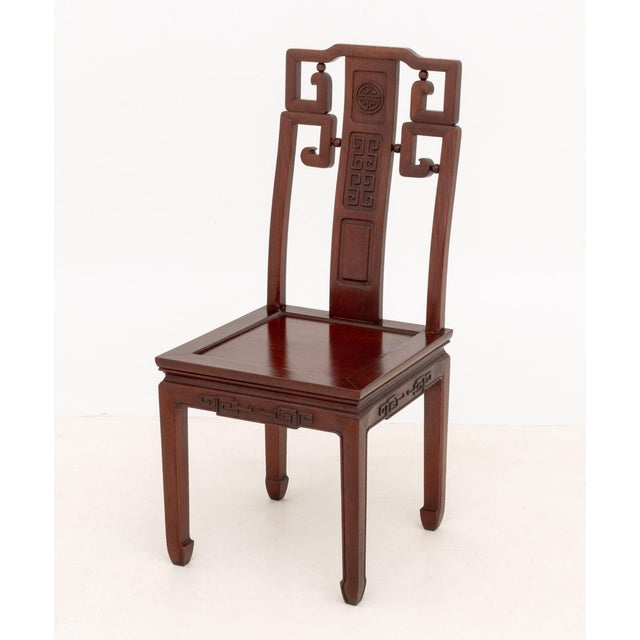 Chinese Modern Rosewood Armchairs and Side Chair Set, 3 For Sale - Image 9 of 13