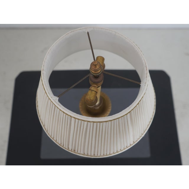 19th Century French Gilt Bronze Converted Table Lamps - a Pair For Sale - Image 4 of 15