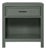 Bermuda One-Drawer Nightstand - Evergreen For Sale