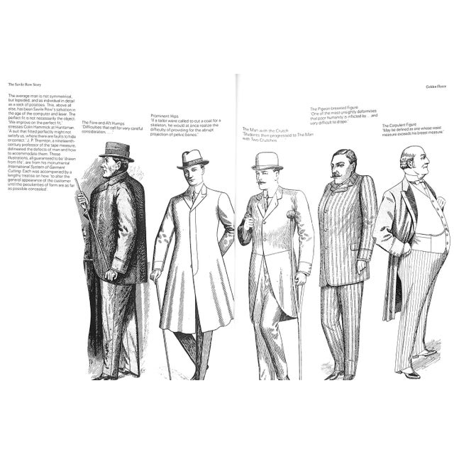 Paper "The Savile Row Story an Illustrated History" 1988 Walker, Richard For Sale - Image 7 of 18