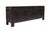 This vintage sideboard is made from reclaimed solid wood featuring a weathered, dark charcoal brown finish with rustic...