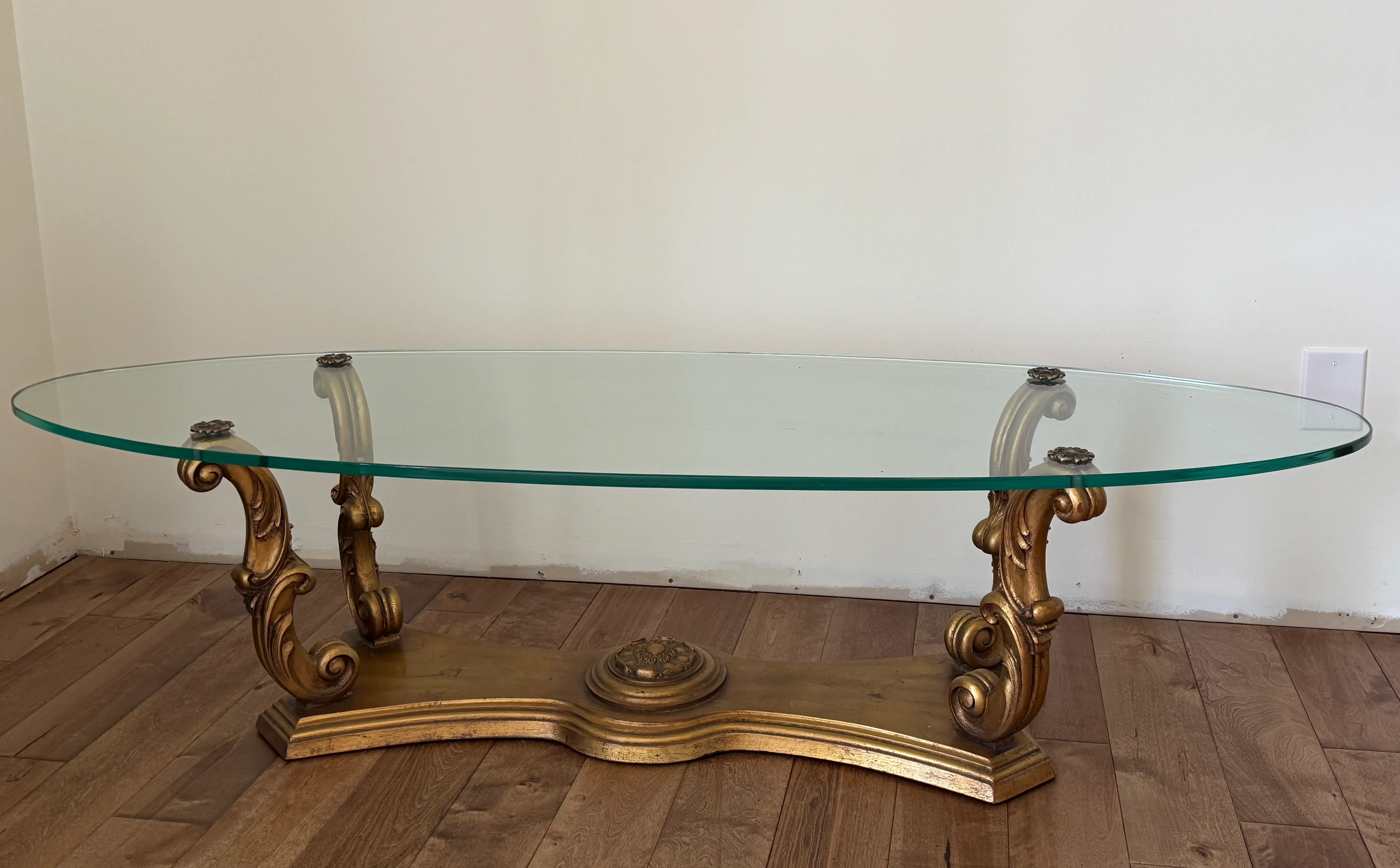 Mid-20th Century Vintage Weiman Hollywood Regency Coffee Table