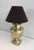Mid-Century Modern Brass Baluster Table Lamp, French, circa 1970 For Sale - Image 3 of 12