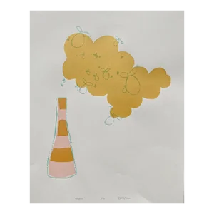 Buzz Serigraph by Jill Rossi