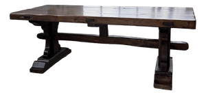 Oak Monastery Table, 19th Century