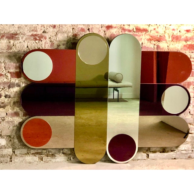 Circus Mirror in Smoked Glass, 1994 For Sale - Image 12 of 12