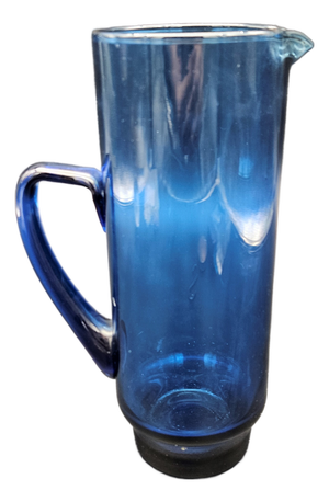 Vintage Glass Carafe in Scandinavian Style, 1950s