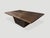 Andrianna Shamaris Impressive Minimalist Carved Coffee Table For Sale - Image 4 of 6