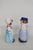 Mid 20th Century Dutch Boy and Girl Ceramic Salt and Pepper Shakers Hand Painted - Set of 2 For Sale - Image 4 of 13