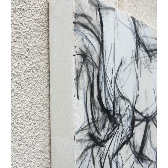 Movement III Painting Charcoal on Canvas Chairish