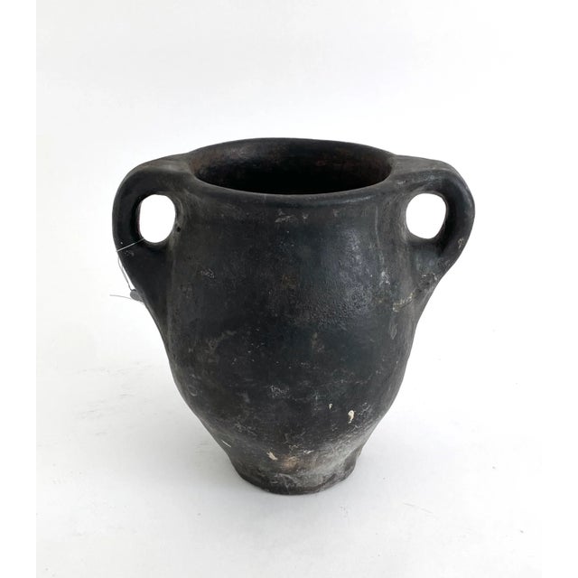 Ceramic Antique Turkish Yoghurt Potter Jug For Sale - Image 7 of 11