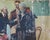 Campaign Vladimir Lenin Portrait, Antique Soviet Socialist Realism Oil Painting, Ukrainian Artist 133-167 For Sale - Image 3 of 6