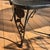 Vintage Wrought Iron Outdoor Table With Glass Top and 6 Chairs For Sale - Image 13 of 14