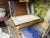 Mid-Century Modern Gold and Lucite Mirror Top Vanity For Sale - Image 12 of 12