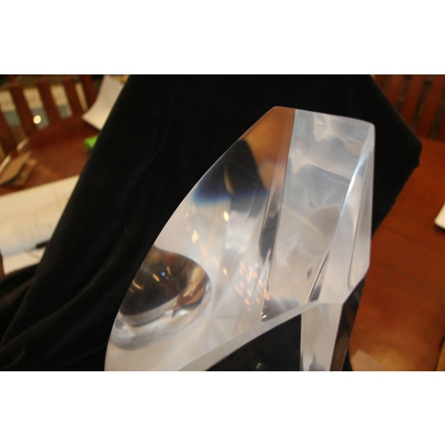 1970s Bijan Bahar Lucite Sculpture 1/1 For Sale - Image 5 of 7