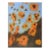 Vintage Late 20th Century Abstract Orange Brown Painting For Sale