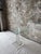 Contemporary Vintage Lucite Acrylic Floor Lamp With Built-in Glass Side Table For Sale - Image 3 of 13