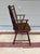 Antique Pennsylvania Butterfly & Birdcage Back Windsor Armchair, Circa 1810-1820 For Sale - Image 13 of 18