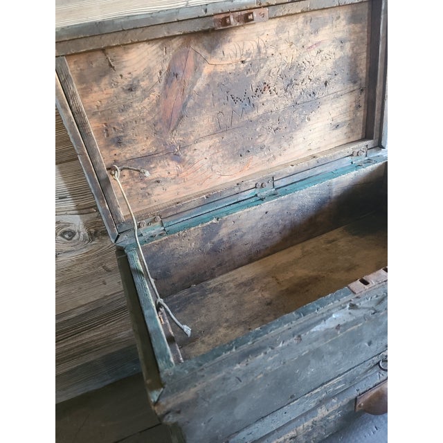 19th Century Early American Document Box For Sale - Image 6 of 9