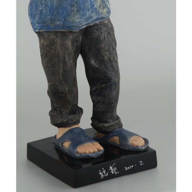 Wei Yi 魏艺, Liu Youcai from Childhood, 2010, Resin For Sale - Image 9 of 11