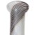 Aureliano Toso Vintage Dino Martens Murano Black White Aventurine Swirl Ribbons Italian Art Glass Flower Vase For Sale - Image 4 of 9