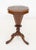 Victorian Victorian Walnut Trumpet Sewing Table For Sale - Image 3 of 6