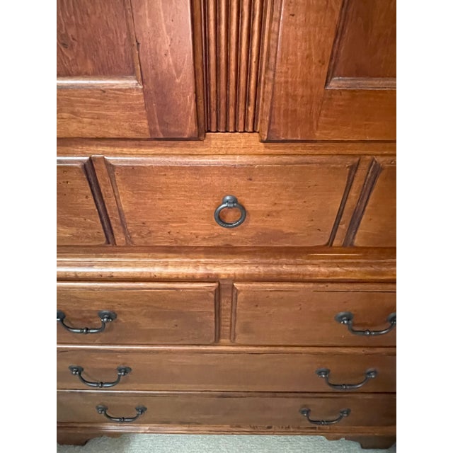 1990s Ethan Allen Country Crossings Door Chest For Sale In Washington DC - Image 6 of 13