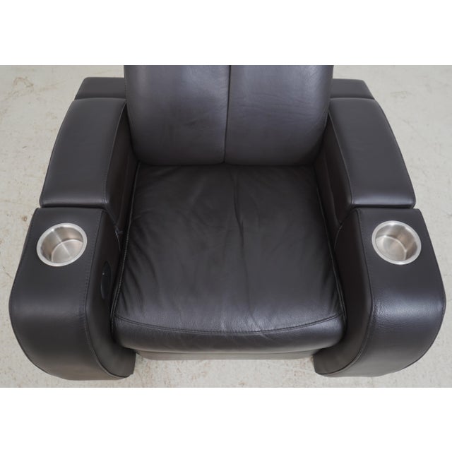 Palliser Lemans Leather Home Theater Power Recliner For Sale - Image 9 of 18