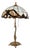 Tiffany Style Table Lamp, 1950s For Sale