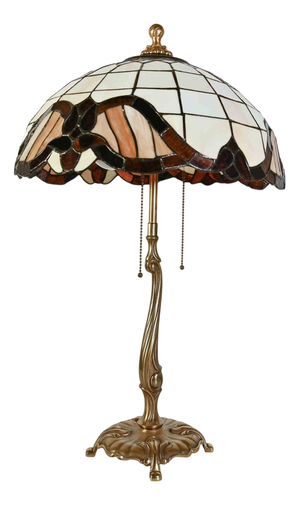 Tiffany Style Table Lamp, 1950s