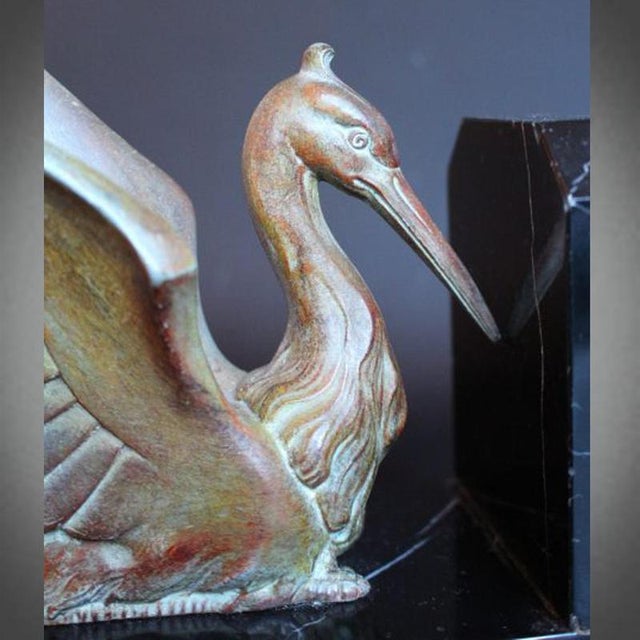 Vintage Art Deco Bookends, 1930s, Set of 2 For Sale - Image 4 of 6
