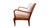 Authentic vintage Knoll lounge chair featuring the original Knoll Antimott D.R.P. metal tag and beautifully sculpted solid...