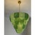 Luxury Multi Green Petals Murano Glass Chandelier – Contemporary Simoeng Design For Sale - Image 10 of 10