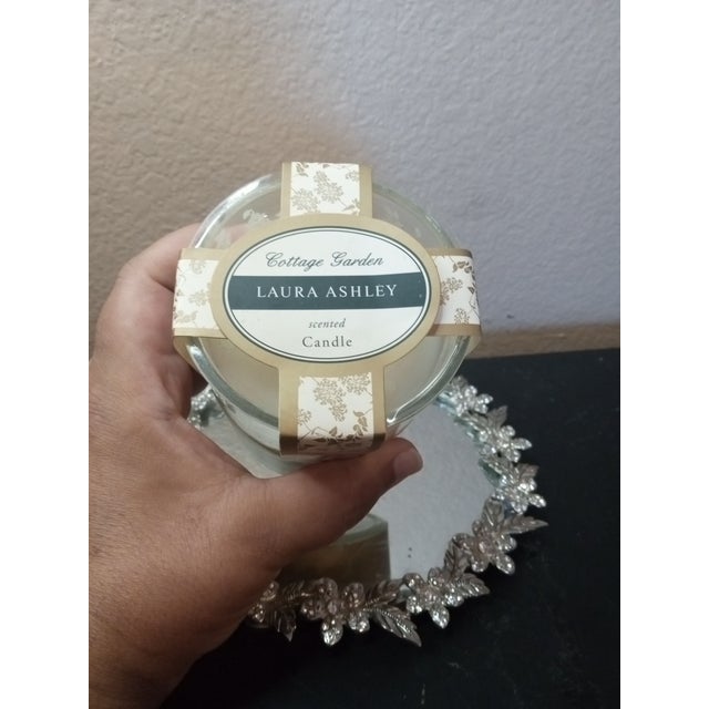 Gorgeous New Laura Ashley Cottage Garden Scented Candle For Sale - Image 4 of 6