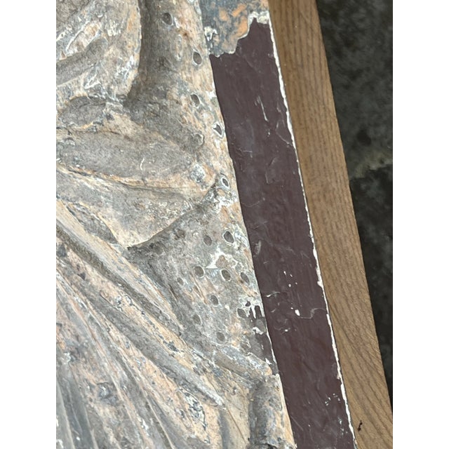 Early 20th Century French Carved Wood Pinapple Wall Pediment For Sale - Image 5 of 11