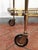 Hollywood Regency Brass and Glass Bar Cart, 1960s For Sale - Image 6 of 10