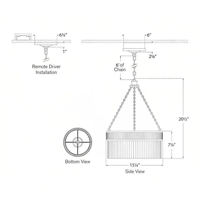 Modern Marie Flanigan for Visual Comfort Signature Menil Medium Chandelier in Polished Nickel with Crystal Rods For Sale - Image 3 of 3