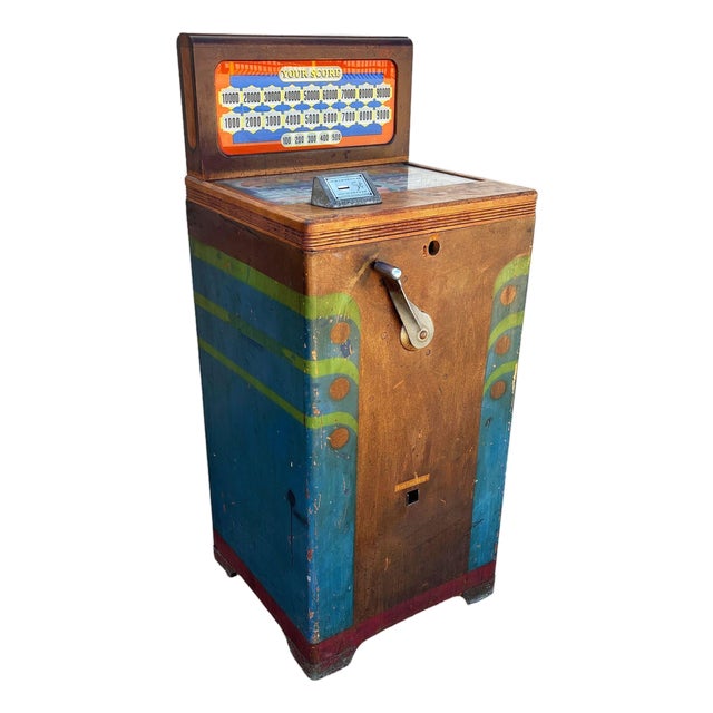 Rare 1938 Jumbo Parade-Payout Slot Machine by Mills Novelty Co. For Sale