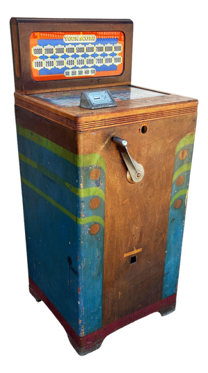 Rare 1938 Jumbo Parade-Payout Slot Machine by Mills Novelty Co.