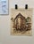 Terra Cotta Henry Emil Salloch Original Watercolor on Paper St. Kilian's Chapel Werthem Germany. 1934. For Sale - Image 8 of 8