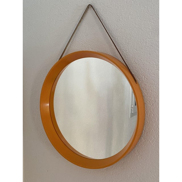 Vintage Danish Round Plastic Mirror, 1970s For Sale - Image 13 of 13