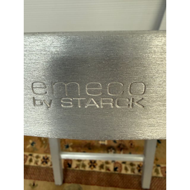 Philippe Starck for Emeco Icon Counter Stools, Pair For Sale In San Francisco - Image 6 of 12