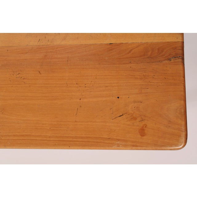 Louis XV Provincial Fruit Wood Writing Table For Sale - Image 10 of 12