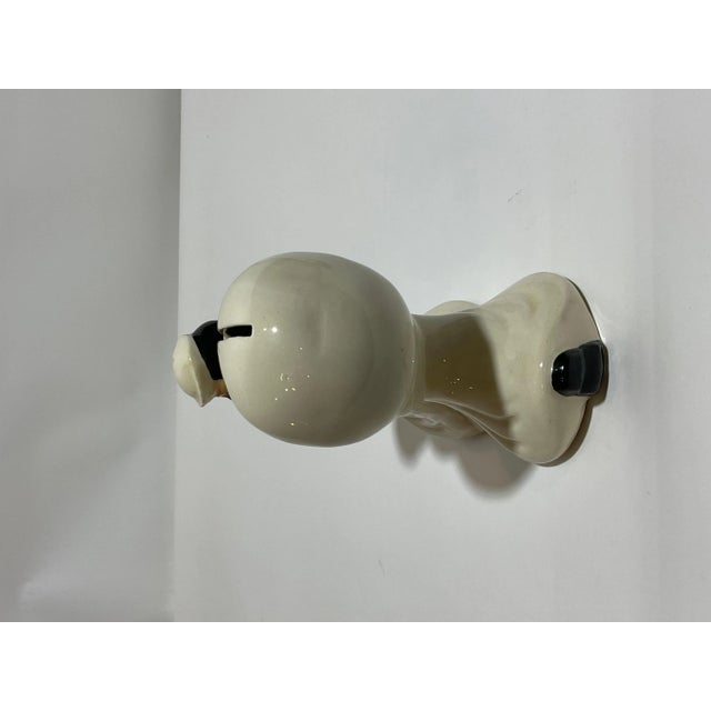 Ceramic Antique Sailor Penny Bank from Seamen's Bank For Sale - Image 7 of 9